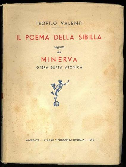 Il poema della Sibilla seguito da Minerva opera buffa atomica - copertina