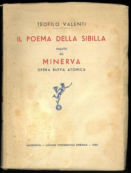 Il poema della Sibilla seguito da Minerva opera buffa atomica - copertina