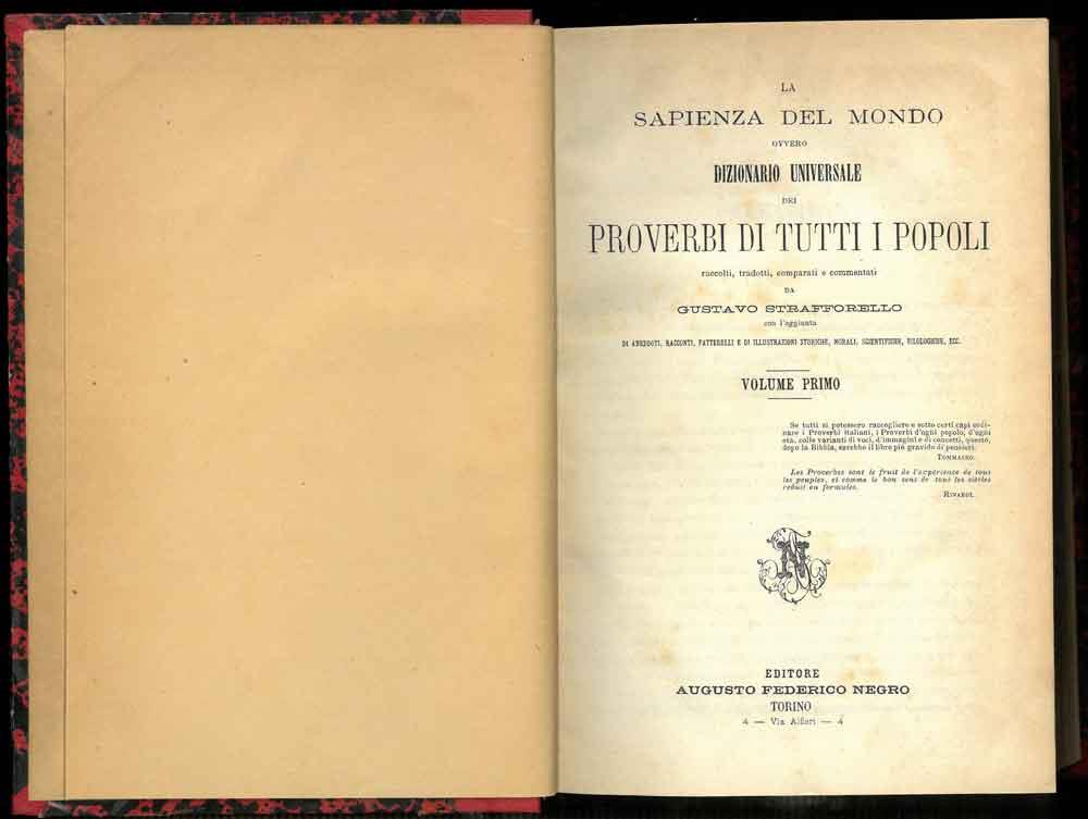 STUDIO BIBLIOGRAFICO ORFEO LIBRERIA ANTIQUARIA S.A.S.