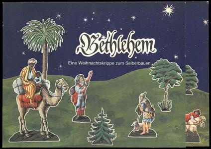 Bethlehem. Eine Weihnachtskrippe zum Selberbauen - copertina