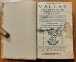 Viri doctissimi elegantiarum linguae latinae Libri sex. Notationibus in libri margine scriptis & observationibus ad cuisque capitiis calcem additis illustrati
