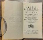 Storia romana dalla fondazione di Roma sino alla battaglia di Azio cio è sino al finimento della repubblica. Tomo nono. (libro ventiquattresimo e venticinquesimo). Traduzione dal francese