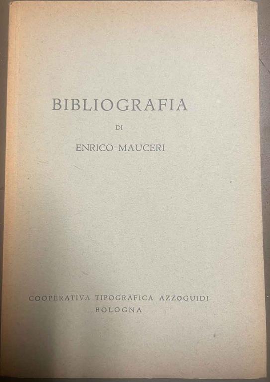 STUDIO BIBLIOGRAFICO ORFEO LIBRERIA ANTIQUARIA S.A.S.