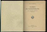 Olimpo da Sassoferrato. Poesia popolaresca marchigiana nel sec. XVI