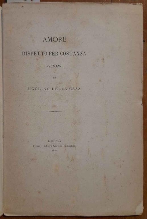 STUDIO BIBLIOGRAFICO ORFEO LIBRERIA ANTIQUARIA S.A.S.