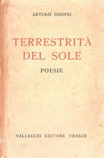 Terrestrità del sole. Poesie