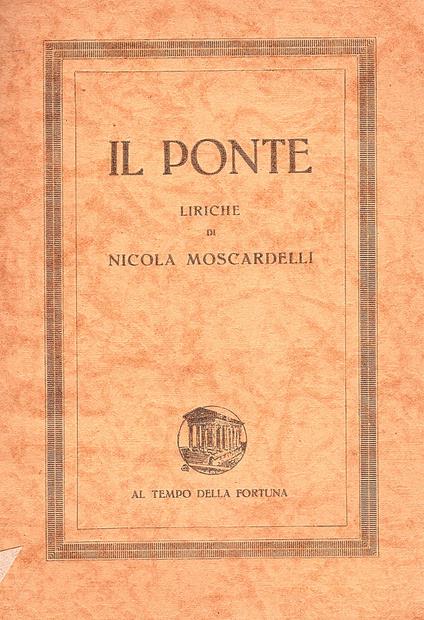 Il Ponte - Nicola Moscardelli - copertina