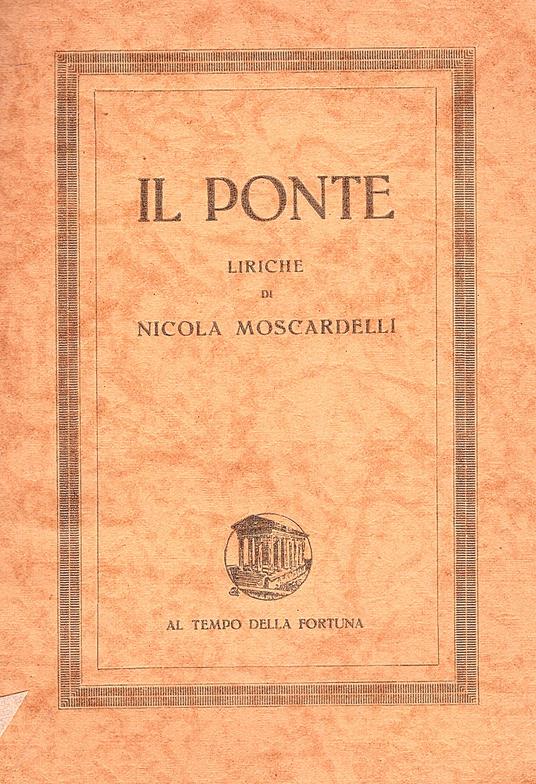 Il Ponte - Nicola Moscardelli - copertina