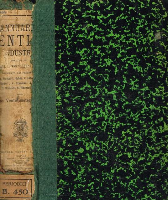 Annuario scientifico ed industriale anno XL-1903 - copertina