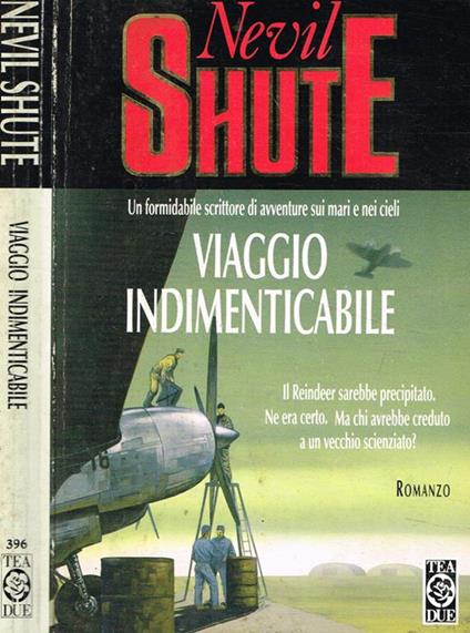 Viaggio indimenticabile - Nevil Shute - copertina