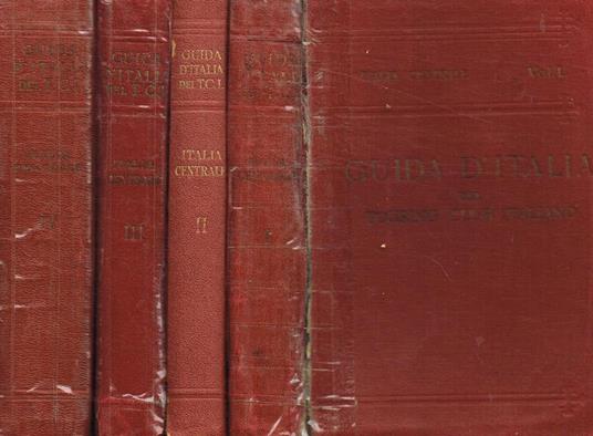 Italia centrale. 4voll - Luigi V. Bertarelli - copertina