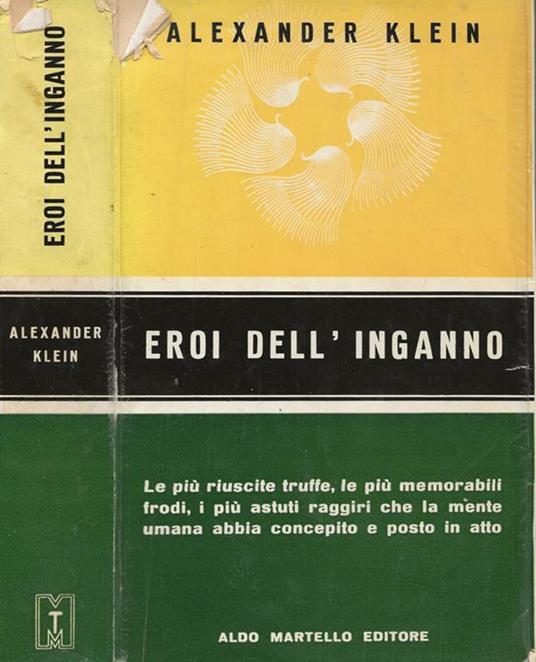 Eroi dell’inganno - Alexander Klein - copertina