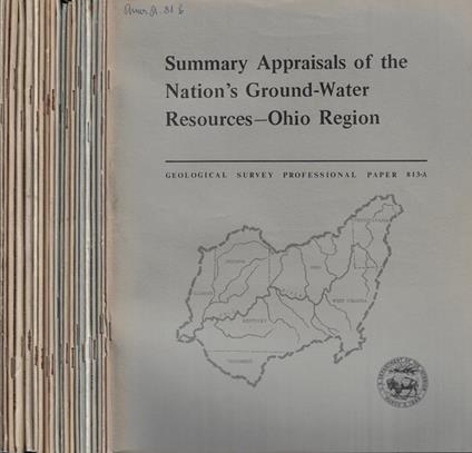 Geological Survey Professional Survey n. 813 (incompleta) - copertina