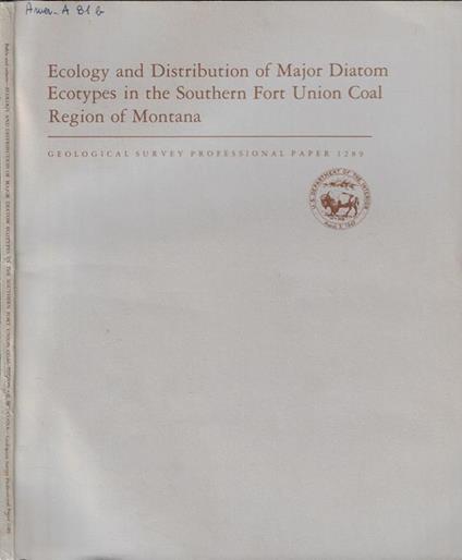 Ecology and Distribution of Major Diatom Ecotypes in the Southern Fort Union Coal Region of Montana - copertina