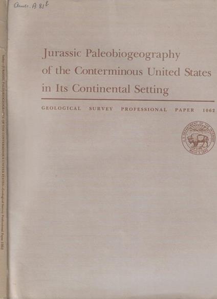 Jurassic Paleobiogeography of the Conterminous United States in Its Continental Setting - copertina
