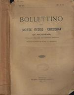 Bollettino della Società Medico-Chirurgica di Modena Anno 1941-42