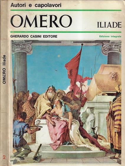 Iliade - Omero - copertina