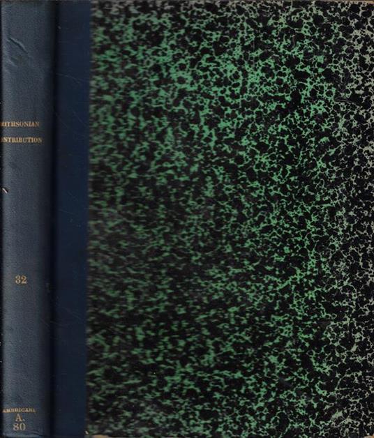 Smithsonian Contributions to knowledge Vol. XXXII - copertina