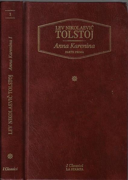 Anna Karenina Vol. I - Lev Tolstoj - copertina