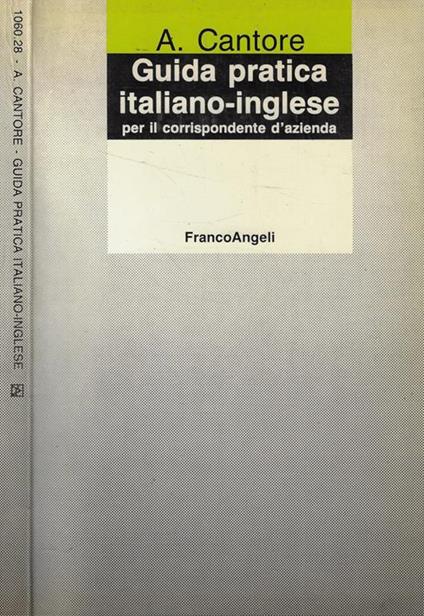 Guida pratica italiano-inglese per il corrispondente d'azienda - copertina