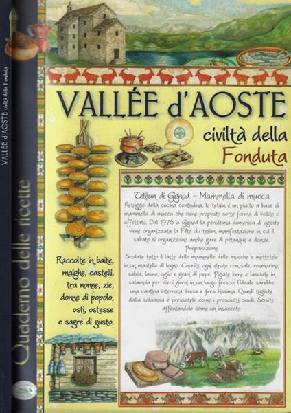 Vallée d'Aoste Civiltà della fonduta - copertina