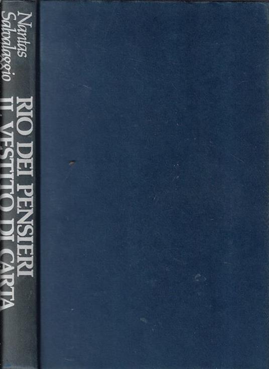 Rio dei pensieri Il vestito si carta - Nantas Salvalaggio - copertina