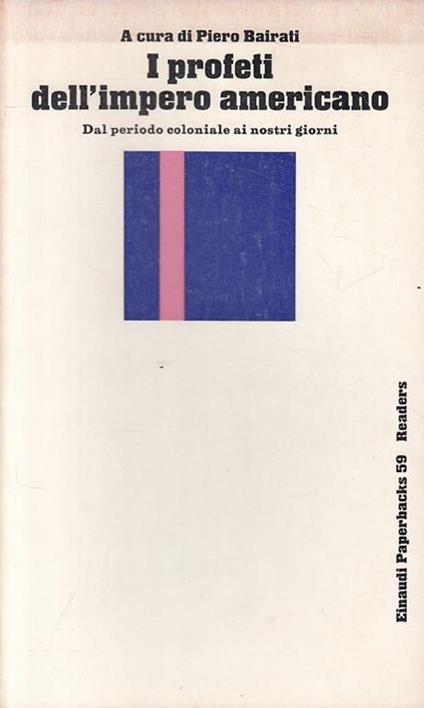 I Profeti Dell'Impero Americano - copertina