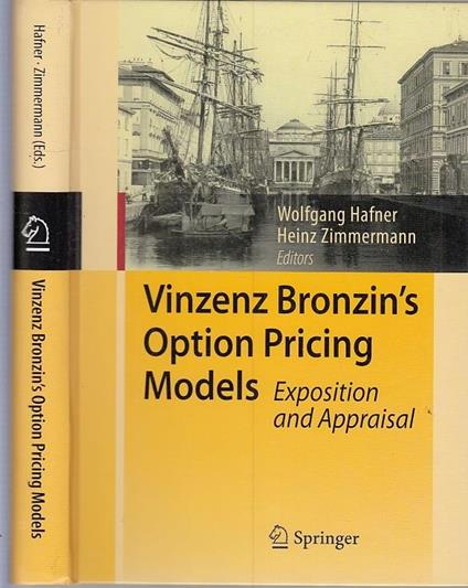 Vinzenz Bronzin'S Option Pricing Models- Hafner Zimmermann - copertina