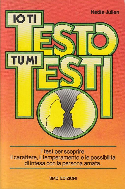 Io Ti Testo, Tu Mi Testi - copertina
