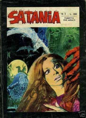 Satania N.3 Fumetto Erotico - copertina
