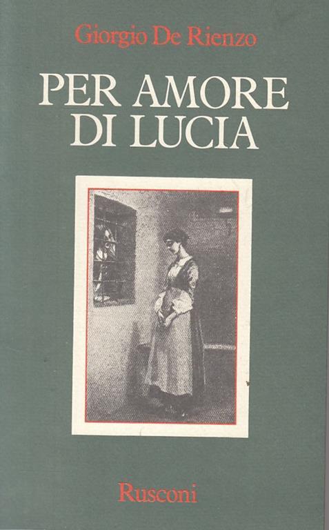 PER AMORE di LUCIA - copertina