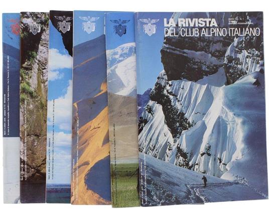 RIVISTA DEL C.A.I. 1985 - Annata completa. - copertina
