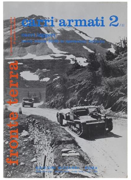CARRI ARMATI 2/II. Carri leggeri. Parte seconda. Carro veloce 33-35. Le operazioni belliche. - copertina