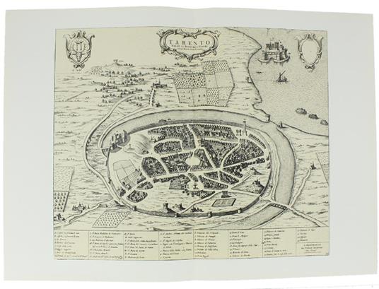 TARENTO VILLE DU ROYAUME DE NAPLES SITUEE DANS LA TERRE D'OTRANTE. - copertina