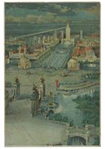 PAN-AMERICAN EXPOSITION, BUFFALO N.Y.: vintage oversize chromolitho postcard (1901) - Graham Charles.