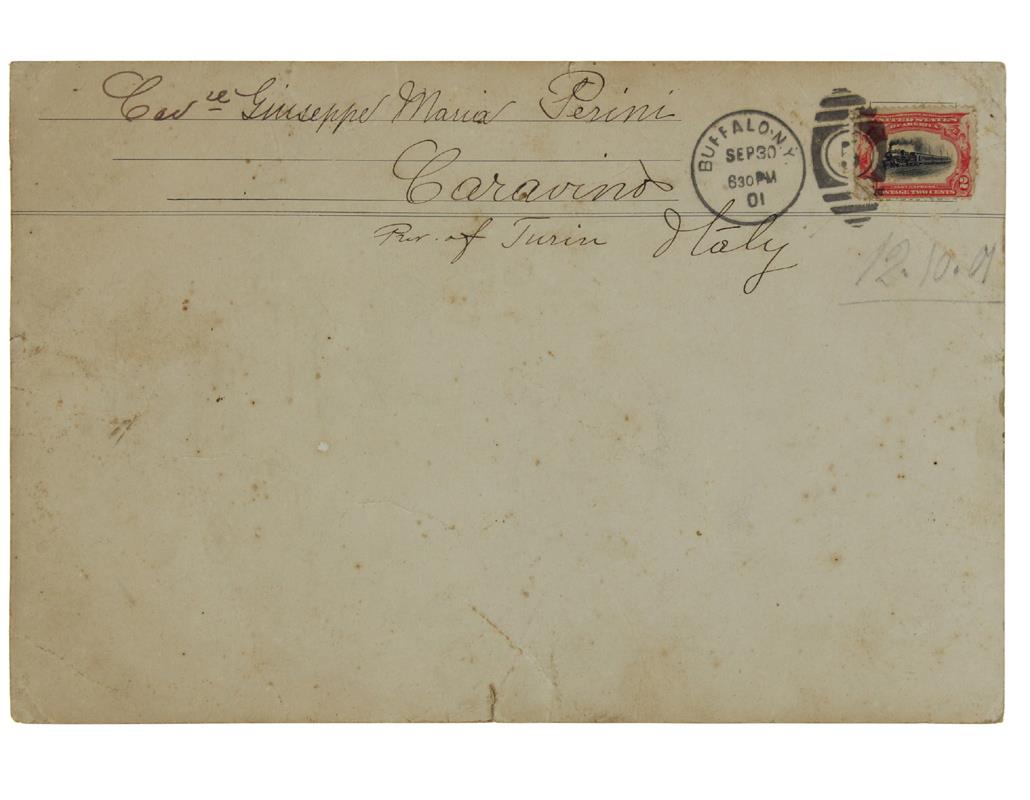 PAN-AMERICAN EXPOSITION, BUFFALO N.Y.: vintage oversize chromolitho postcard (1901) - Graham Charles.