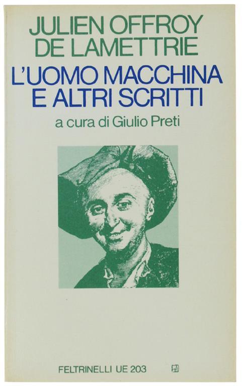 L' UOMO MACCHINA E ALTRI SCRITTI - copertina