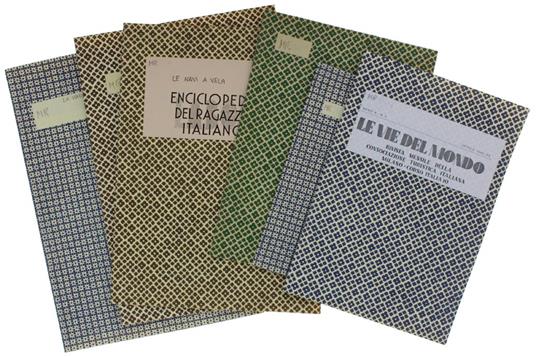 ARGOMENTI MARINARI VARI: 6 SAGGI del 1915 al 1950 - copertina