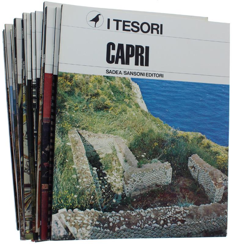 I TESORI - Le Regge, I Palazzi, I Musei, I centri più signficativi, visti nella loro realtà storica, illustrati nel loro patrimonio d'arte, presentati in un completo racconto fotografico. COLLANA COMPLETA