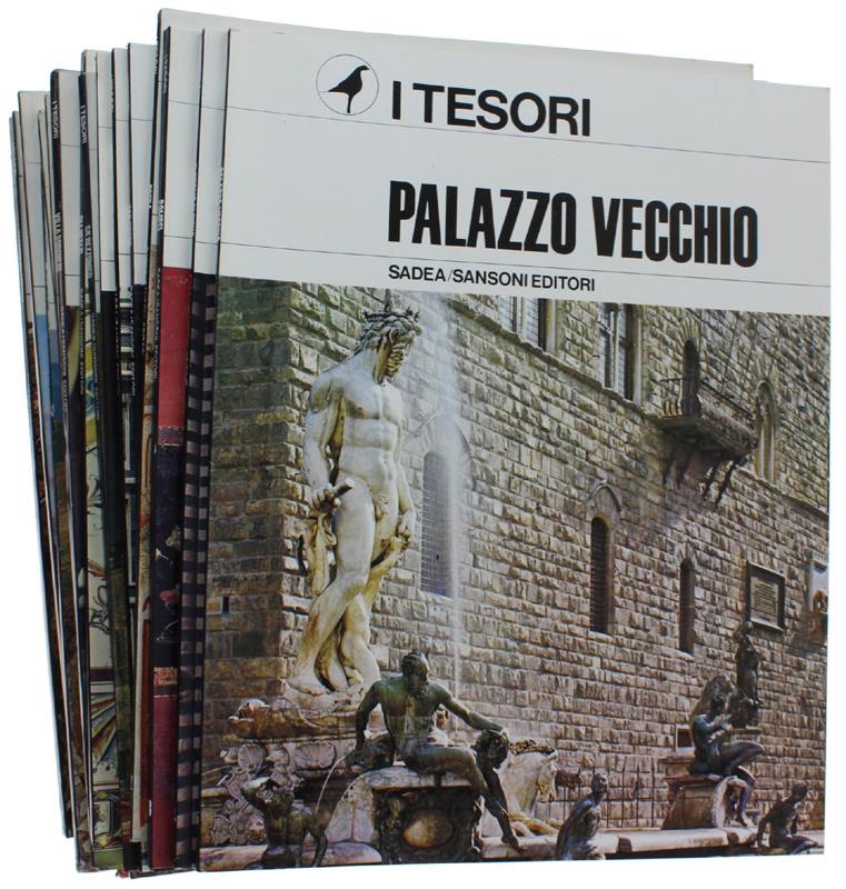 I TESORI - Le Regge, I Palazzi, I Musei, I centri più signficativi, visti nella loro realtà storica, illustrati nel loro patrimonio d'arte, presentati in un completo racconto fotografico. COLLANA COMPLETA