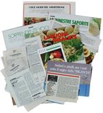 VERDURE E RICETTE VEGETARIANE, tratte da pubblicazioni varie