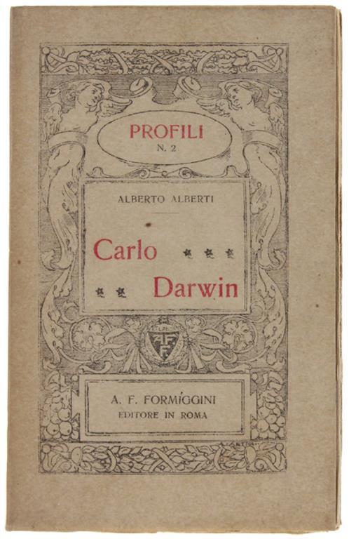 CARLO DARWIN - Alberto Alberti - copertina
