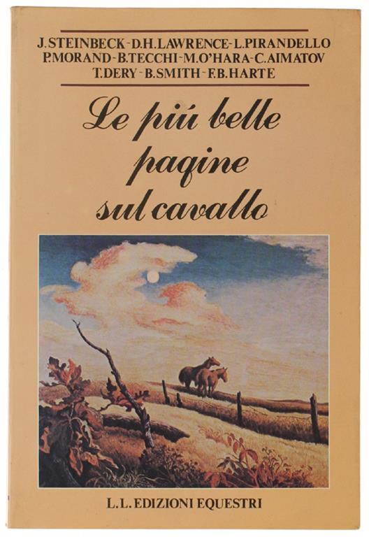 Le PIU' BELLE PAGINE SUL CAVALLO - copertina