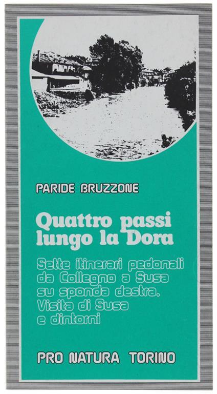 QUATTRO PASSI LUNGO LA DORA. Sette itinerari pedonali da Collegno a Susa su sponda destra. Visita di Susa e dintorni - copertina