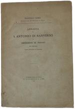 ABBADIA DI S.ANTONIO DI RANVERSO E DEFENDENTE DE FERRARI DA CHIVASSO Pittore dell'ultimo de' Paleologi