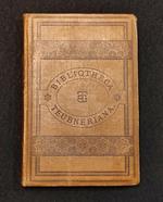 Sallusti Crispi - Catilina Iugurtha - A. Eussner - B.G. Teubner - 1897