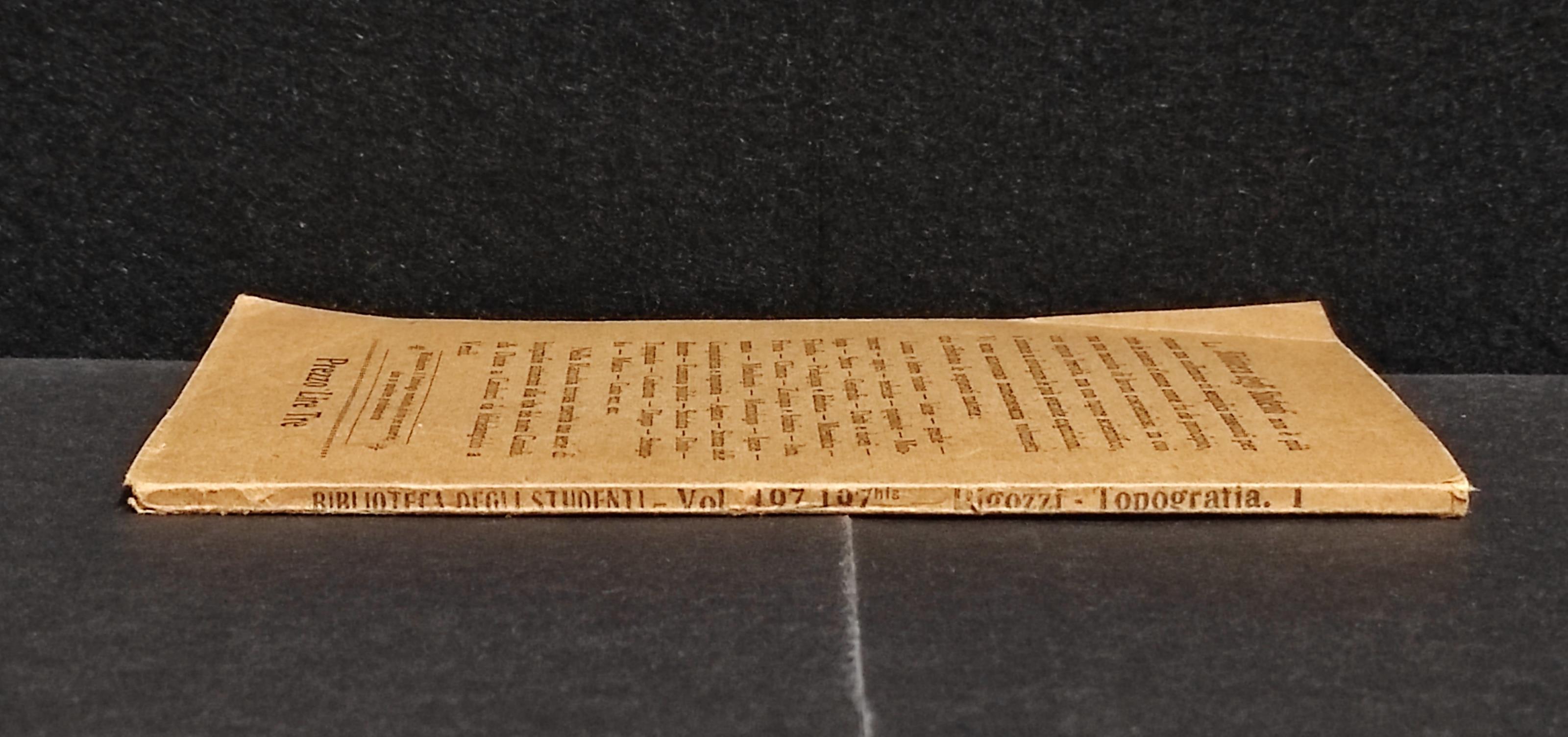 Topografia I Trigonometria Piana - G. Pigozzi - Ed. Raffaello Giusti - 1927