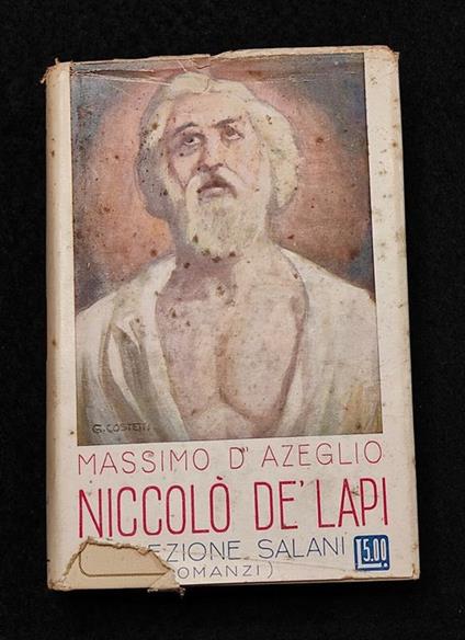 Massimo d'Azeglio - Niccolò De' Lapi - Salani - 1928 - Massimo D'Azeglio - copertina