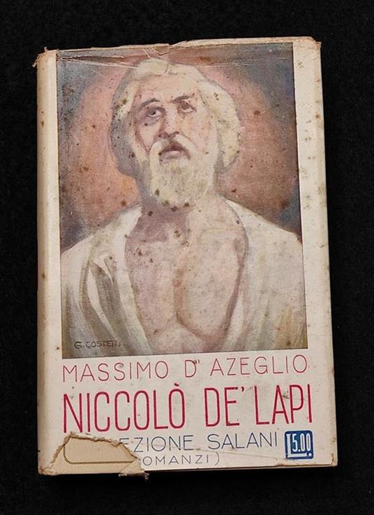 Massimo d'Azeglio - Niccolò De' Lapi - Salani - 1928 - Massimo D'Azeglio - copertina