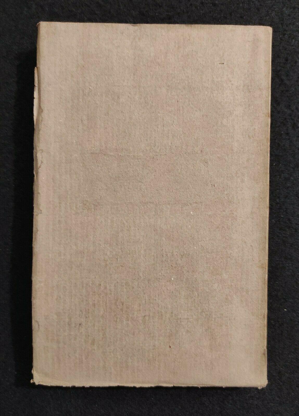 Scrittori d'Italia - Drammi Scelti - Zeno - Laterza - 1929